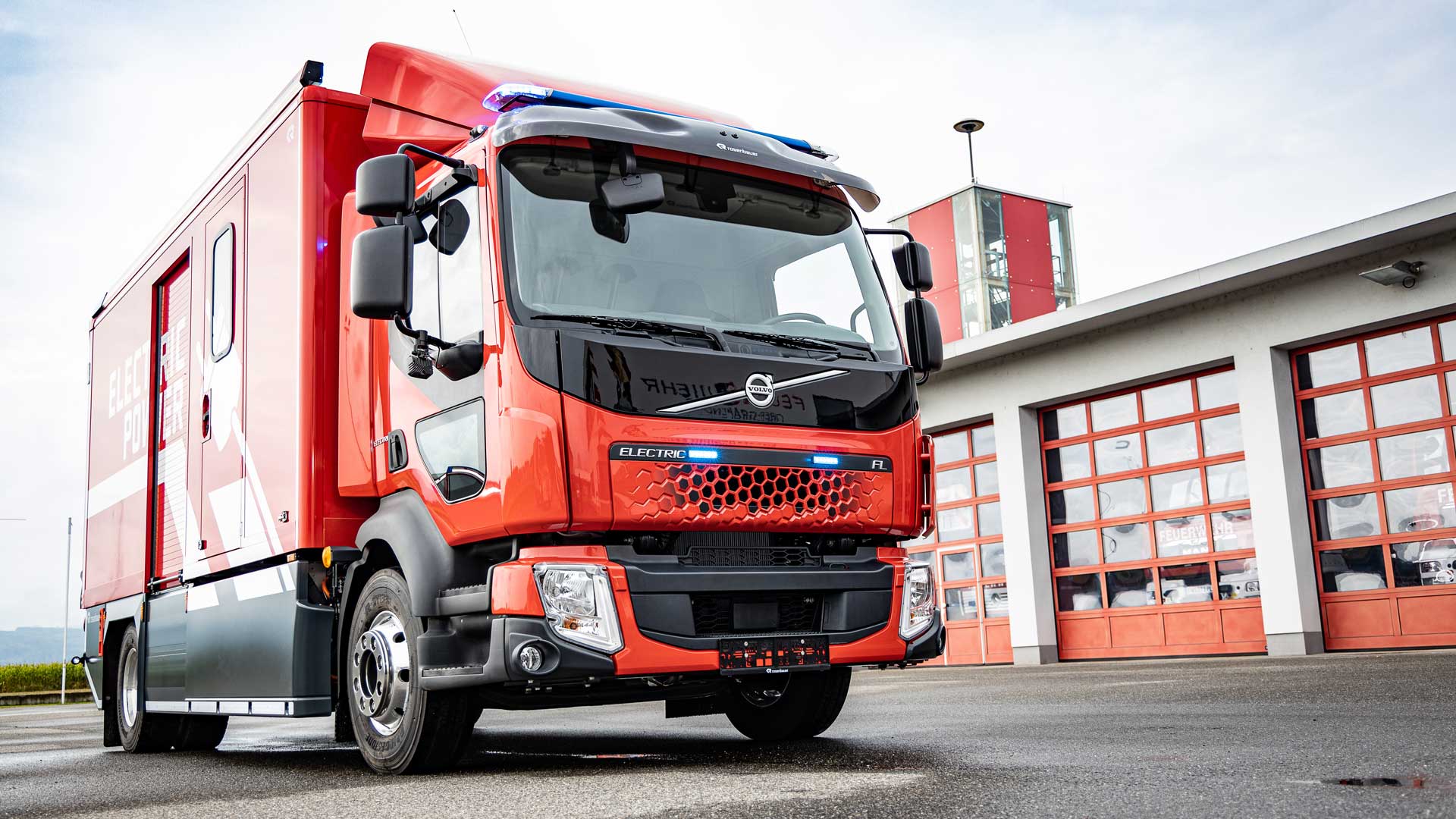 Volvo FL Electric für die Feuerwehr