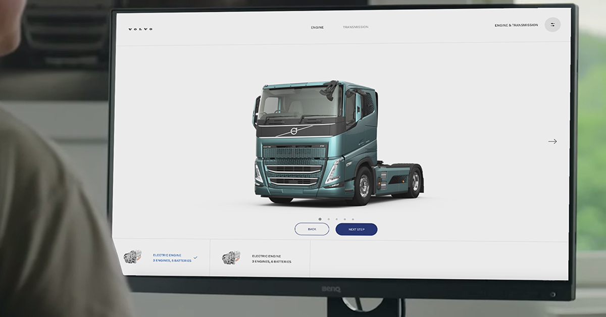 Volvo Trucks Lkw-Konfigurator Stellen Sie Ihren Lkw zusammen